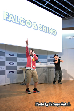 FALCO&SHINO GWスペシャルライブ1st stage@KDDIデザイニングスタジオ